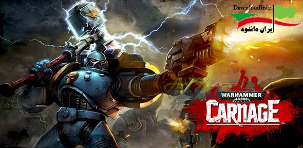 دانلود بازی اکشن و جنگی Warhammer 40,000: Carnage v205889 اندروید